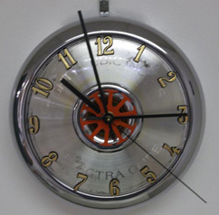 Automotive Wall Clocks For Sale - Car Themed Decor | Smutek's Metal Art - clock1